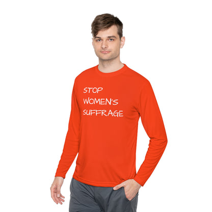 "End Women's Suffrage" Unisex Lightweight Long Sleeve Tee