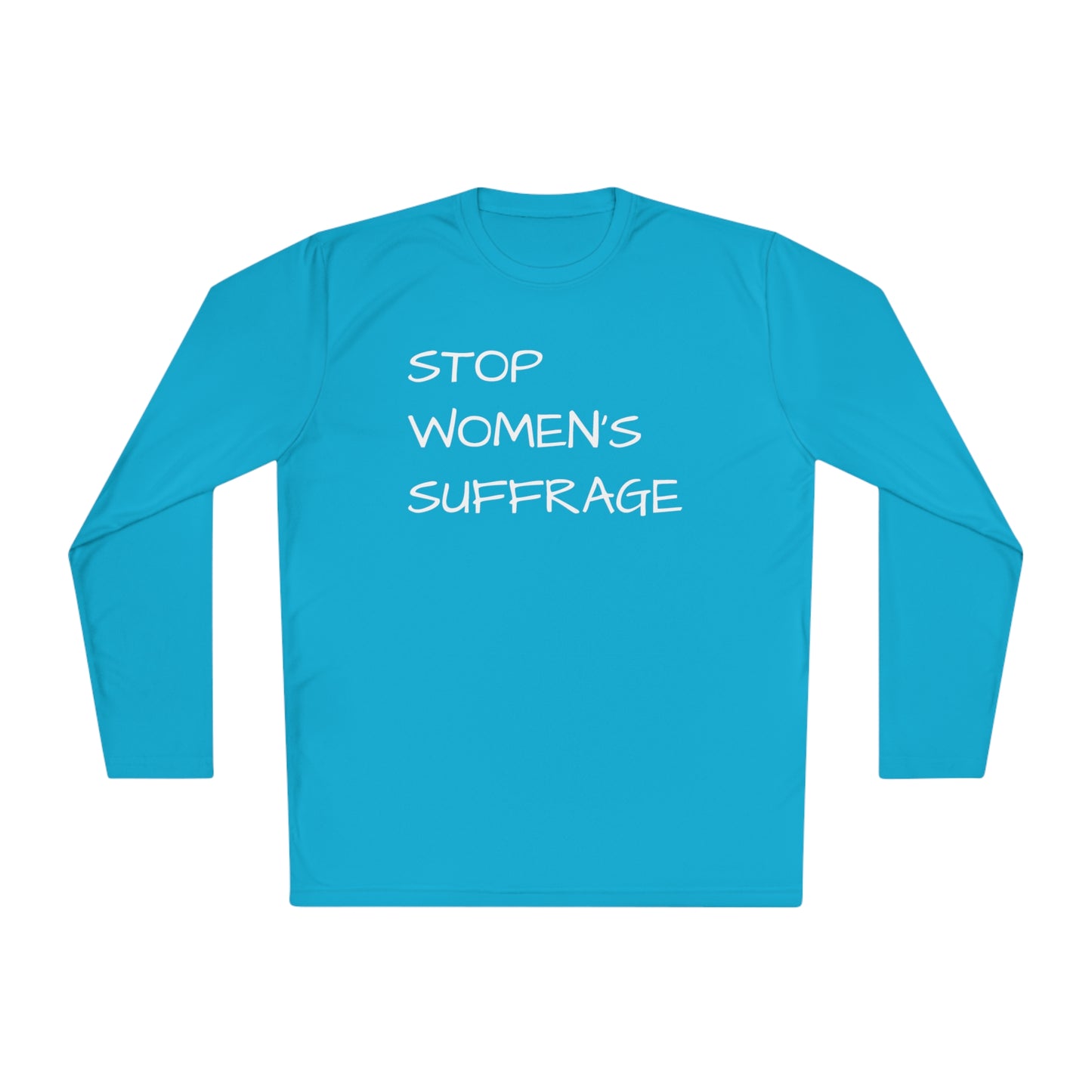 "End Women's Suffrage" Unisex Lightweight Long Sleeve Tee