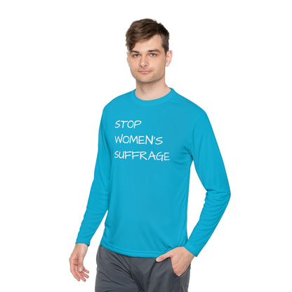 "End Women's Suffrage" Unisex Lightweight Long Sleeve Tee