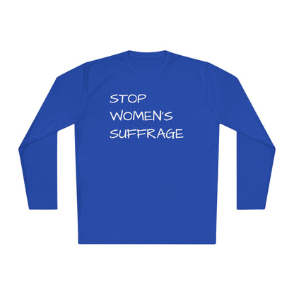 "End Women's Suffrage" Unisex Lightweight Long Sleeve Tee