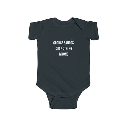 Baby George Santos Did Nothing Wrong Bodysuit