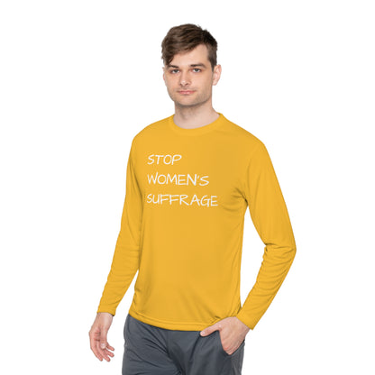 "End Women's Suffrage" Unisex Lightweight Long Sleeve Tee